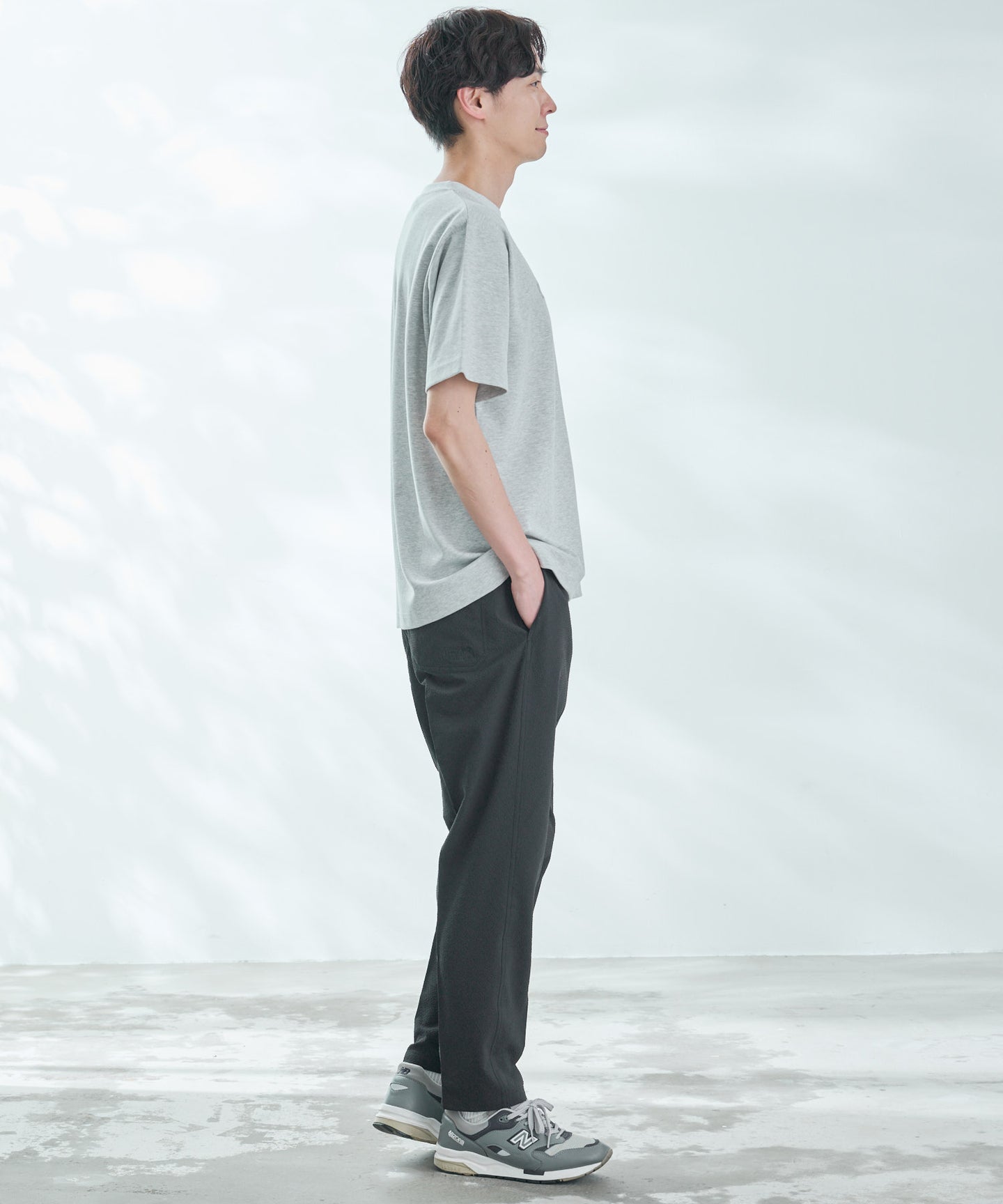 Arnold Palmer 【TIME SALE】【汗染み防止】シェア エンボスプリントTシャツ